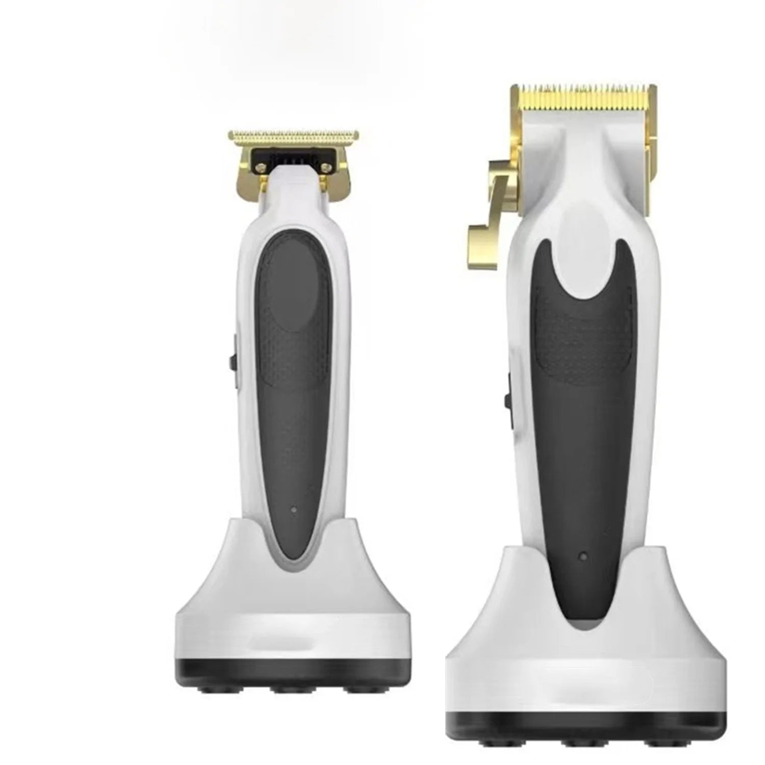 Professional Adult Barber Hair Salon Clippers Rechargeable Electric Metal Hair Clipper for Men with Plastic Handle for Home Use