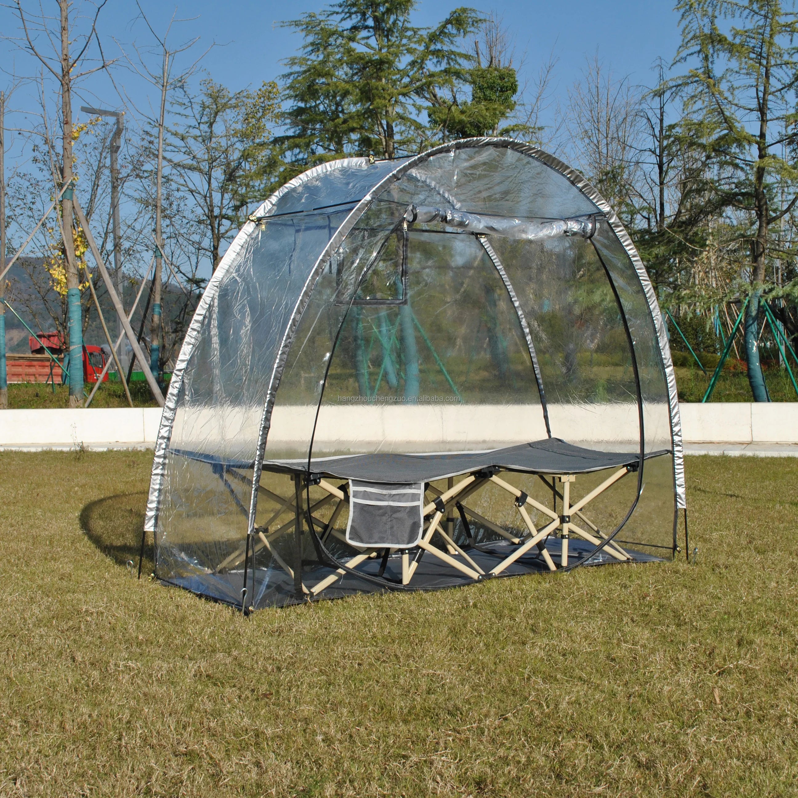 Greenhouse PVC Tent,Garden Plant Viewing and Storage Tent Big Football Tent for Outdoor Use,Transparent Tent,sports Pod Tent