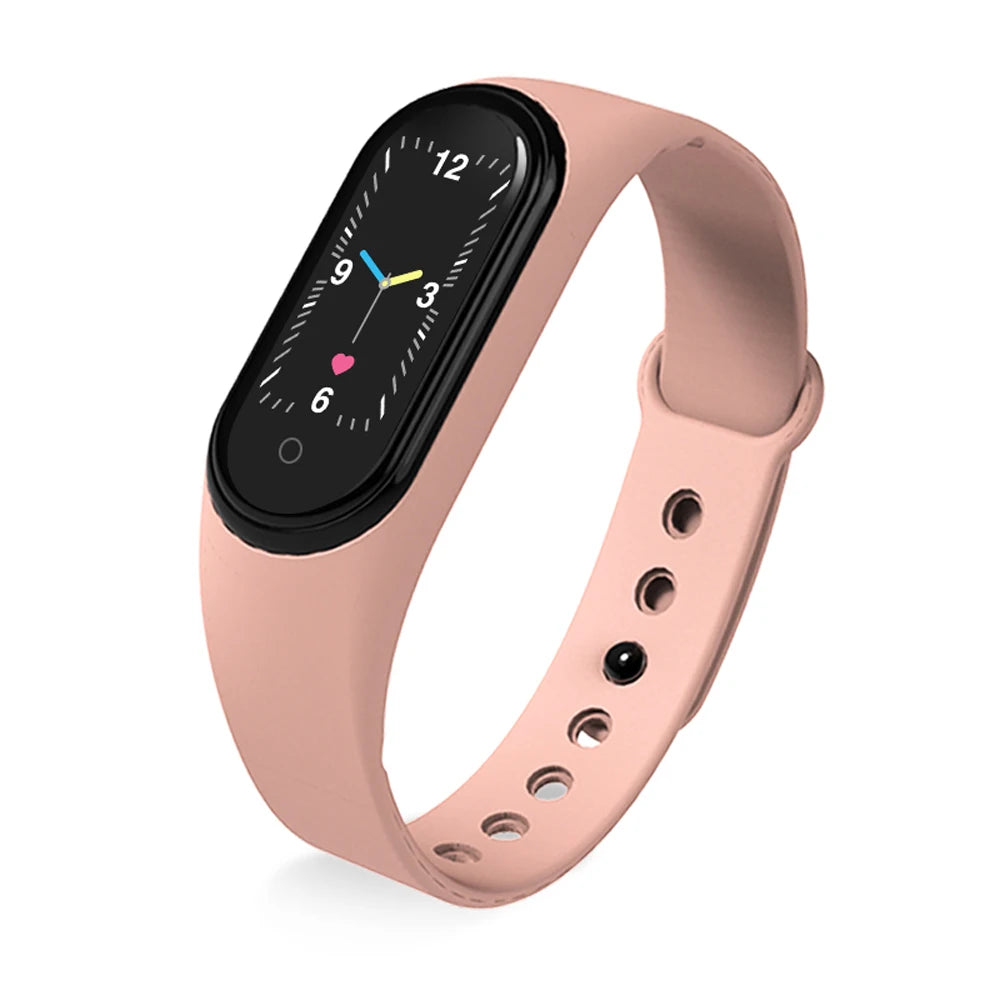 M5  Smart Bracelet Heart Rate Blood Pressure Health Waterproof Wristband Fitness Tracker PK M3 M4 M6 M7 Smart Watch
