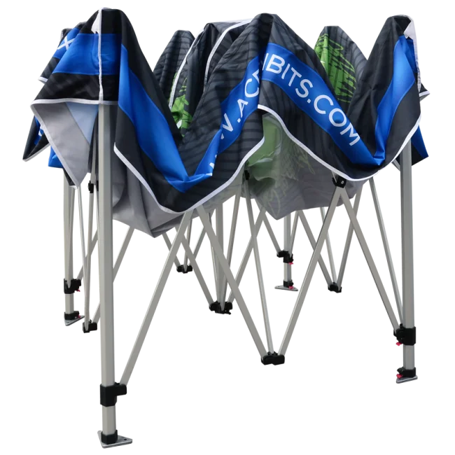 Durable Portable USA Warehouse 40mm50mm Hex Aluminum Tent Frame with Wheel Bag Include Tariffs