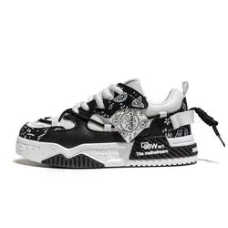 Fashion New Style Skateboarding Shoes Men Casual Fashion Chunky Sneakers