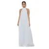S-XL Women's Summer Sleeveless Chiffon Dress Elegant Formal Wide Truffle Back Breathable Loose Club Printed Fabric Office