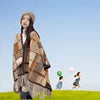 2026 New Women's  Shawl Wraps Soft Open Front Poncho Sweater for Spring Fall Winter  Wrap Around Sweaters  Teens Winter Sweater