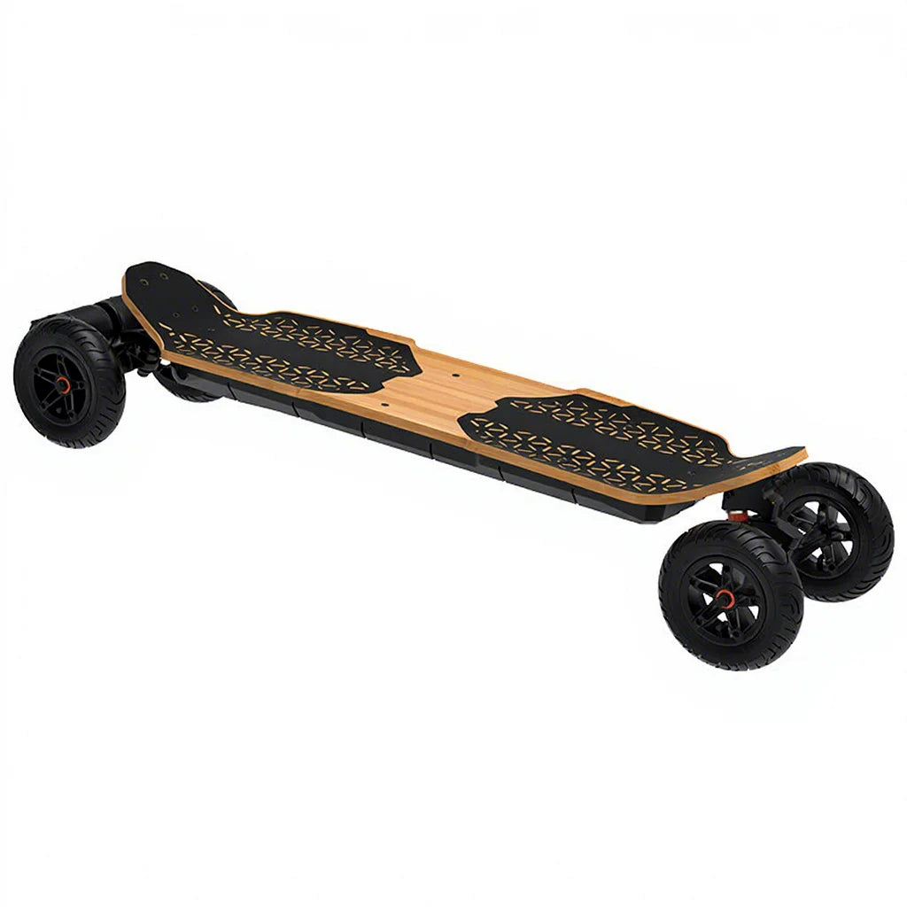 Kite Bamboo Hurricane 7000W Dual Belt Drive Electric Skateboard 52km/h All Terrain Off Road Longboard 60km Range 50.4V 864Wh