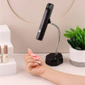 2-IN-1 Handheld Desktop Nail Dryer 9W MINI Flash Cure Light Cordless Rechargeable Automatic UV LED Gel Nail Lamp Battery GRS