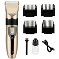 HotSale Professional USB Cordless Electric Portable Hair Trimmer Rechargeable Barber Hair Clipper Kit Ceramic Haircut Grooming