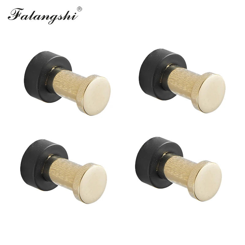 Brass Robe Hooks Clothes Hanger Household Small Decoration Rustproof Towel Hook Coat Hanger Key Rack Bathroom Accessories WB8123
