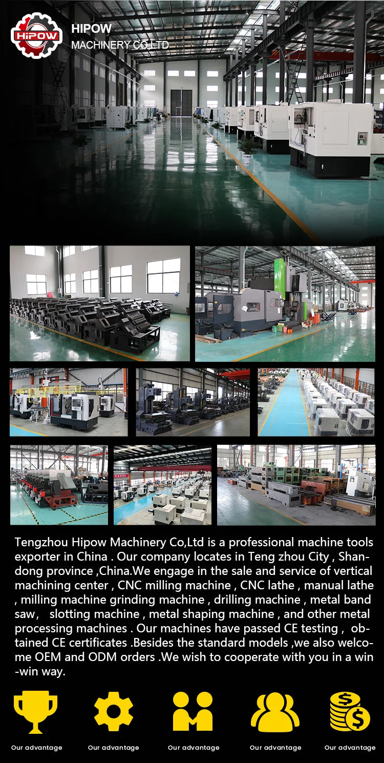 HIPOW Y41-5T Single Column Hydraulic Press 220/380/400/415V 50/60Hz 3kW 900mm Slide Stroke Weight PLC & Engine Bearing 1 Year