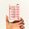 30 Pcs French Minimalist High-end Feel Coated Short Almond Shape Acrylic Press on Nails Customize Dropshipping False Nails GD11