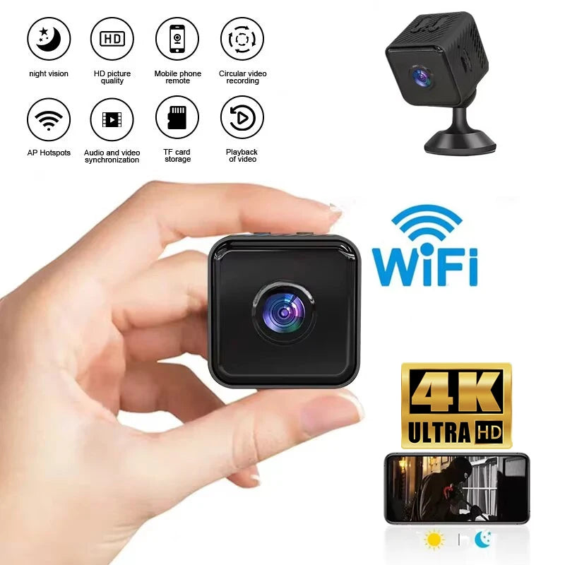 X2 1080P HD Mini Camera Wifi Infrared Night Vision Wireless Home Security Camera IP CAM Motion Detection Monitor Remote CCTV