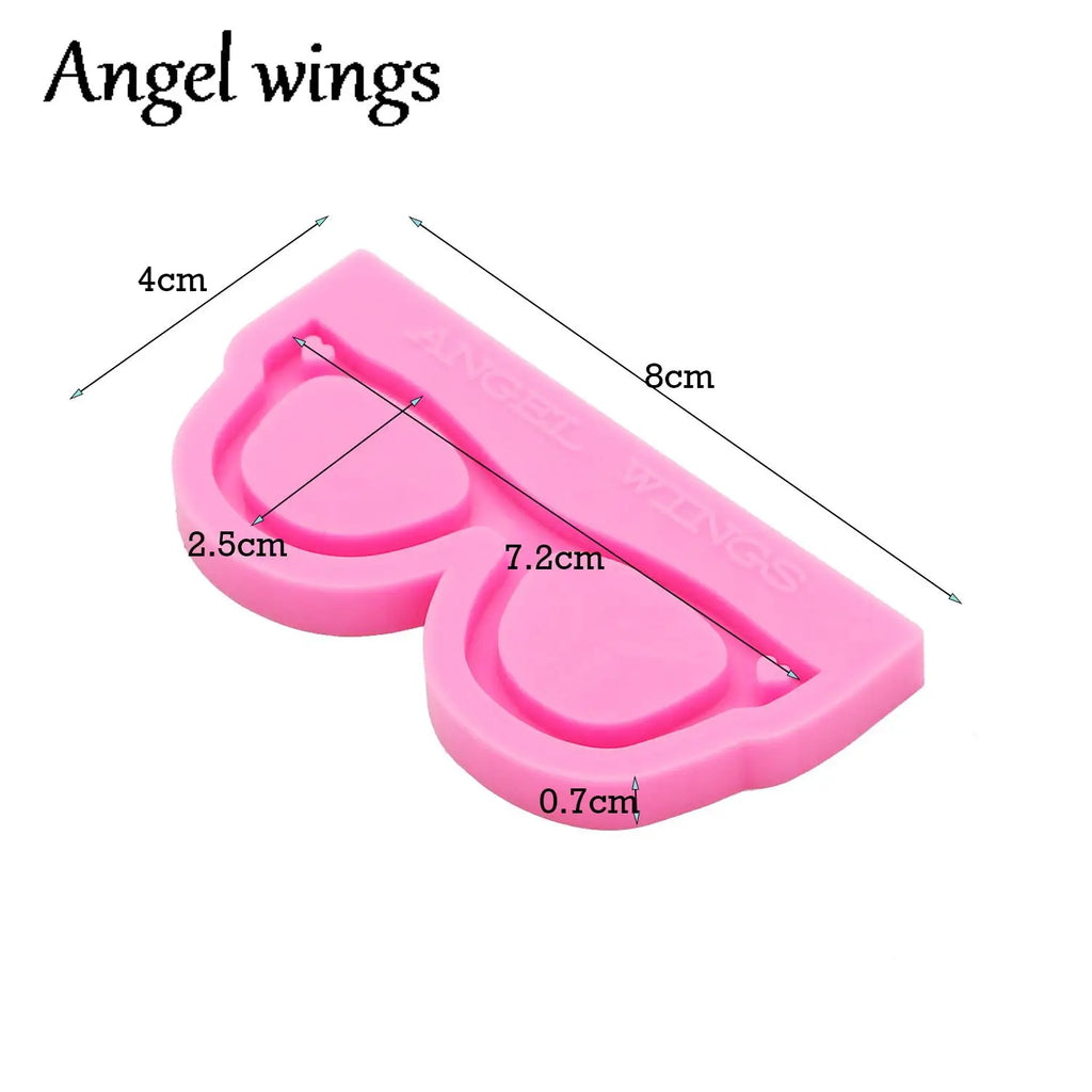 DY0910 Silicone Backpack/Shoes/Glasses/Camera/Hat/Teethr Molds, Keychain Crafts Epoxy DIY Resin art Mold,  Chocolate Cake Mold