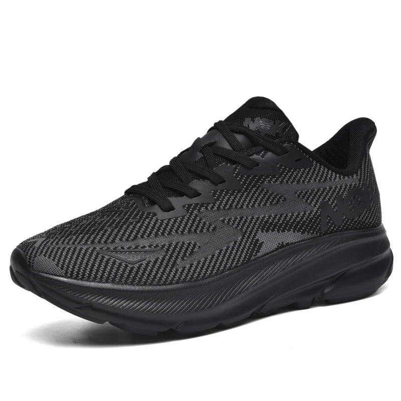Road Running Minimal Shoes Men's Women's Sneakers Jogger Jogging Platform Stretch Fabric Mesh Athletic Low-top Lace up