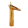 Modern Antique Single Level Bathroom Wash Basin Faucet Matte Black Thermostatic Lavatory Faucet Water Taps Single Level Basin