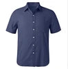 New Men's Solid Color Short Sleeve Shirt