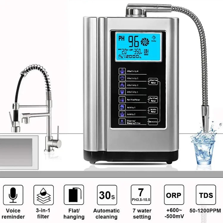Hot Selling High-quality Portable Alkaline Water Dispenser Drinking Water Filter Alkaline Acidic Water Ionizer