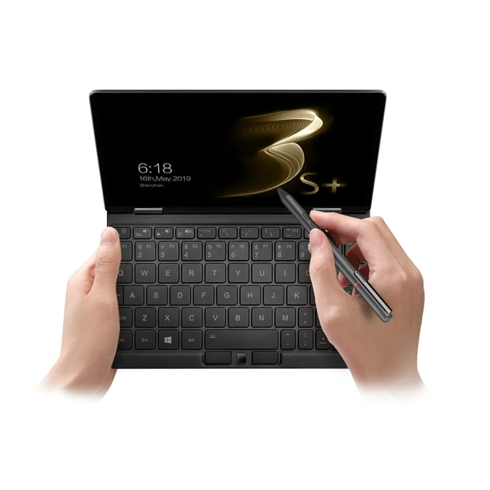 One Mix 3S Pocket Laptop 8.4 Inch Touch IPS Screen 2560x1600pix 8GB+256GB Laptop Support Fingerprint Scanner Business Tablet PC