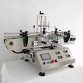 Desktop Automatic Small Chemical Shampoo Essential Oil Perfume Liquid Bottle Filling Capping Labeling Machine with PLC Engine