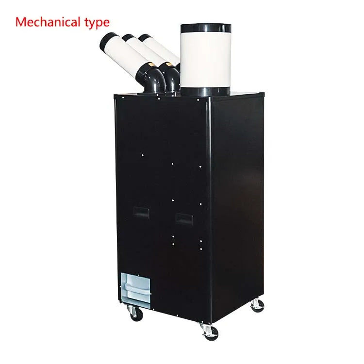 220V Air conditioner industrial mobile air conditioner compressor three Air outlet air cooler single cold type integrated 3KW