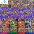 Factory Cheap Price Sarong Batik Lungi Polyester Thai Print Peach Skin Fabric