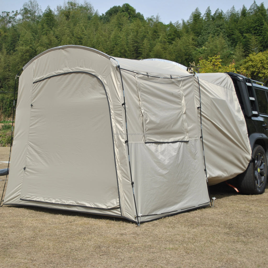 Car Rear Rest Tent Long-distance Driver's Tent 2/3 Person Car Tent, SUV Tailgate Tent, Car Hatchback Tent with Screen Window