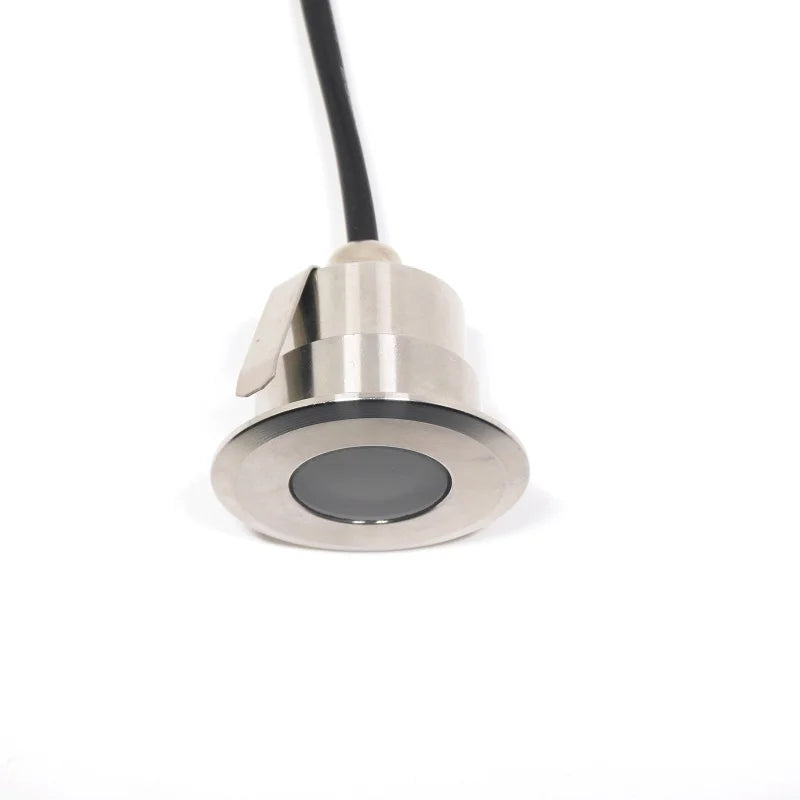 etrnLED Garden Floor Lamp Outdoor Terrace Lights Waterproof IP68 Recessed Mini Ground Spots 12V 24V RGB Landscape Lighting 2W