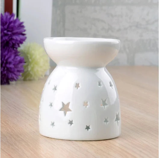 Home Decor Gifts Aroma Essential Warmer Aromatic Fragrance Lamp for Perfume Wax Melt Burners Tealight Holder Ceramic Oil Burner