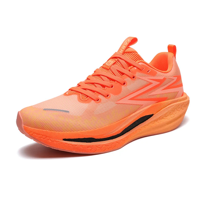 2026 NEW LEAO Men's High Quality Customizable Comfortable Running Shoes Fashion Orange Sports Shoes for Summer & Spring