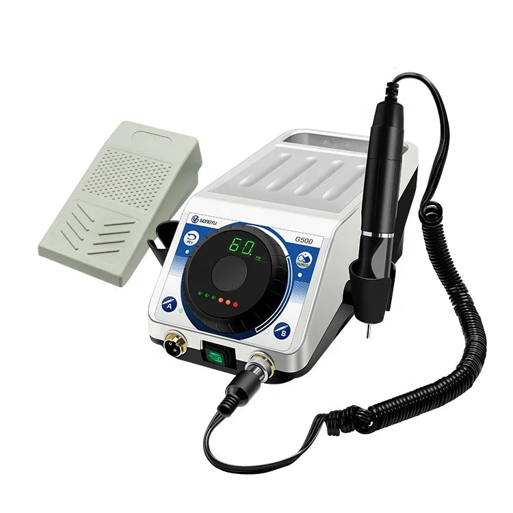2027 AT-CM-047 with A23 Nail Vacuum Cleaner Dental Micro Motor Jewelry Tools and Equipment