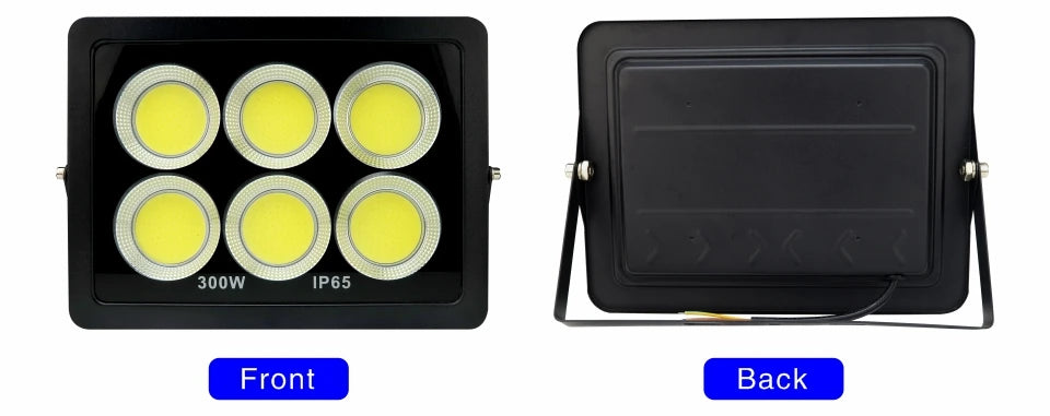LED Flood Light 300W 200W 100W 50W Outdoor Lighting COB Floodlight 220V Spotlight IP65 Modern Waterproof Outdoor Led Garden Lamp