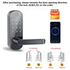 High Quality Tuya TT Lock Zinc Alloy Wood Aluminum Smart Card Fingerprint Door Lock Remote Control APP Memory Card Cloud C7/S7