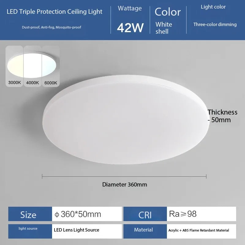 Modern LED Ceiling Light Fixture for Living Room and Bedroom Energy Saving