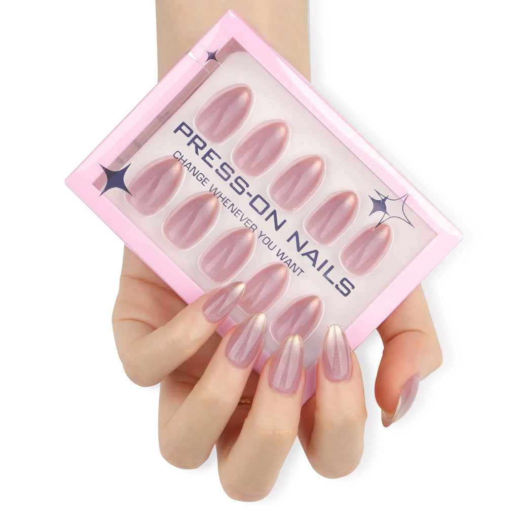Wholesale 30 Pieces of High-End Minimalist French White Border Short Style Acrylic Press on Nails Customize False Nails GD25