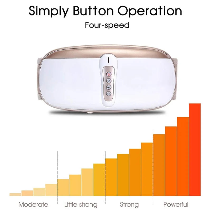 Slimming Belt Weight Loss Machine for Women Vibration Abdomen Massager Belly Fat Burner 4 Massage Modes Promote Digestion