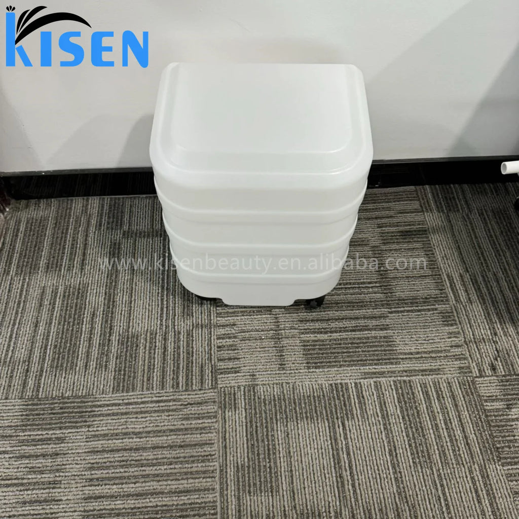 Kisen 2024 New Arrival High Quality Cheap and Hot Sale Barbershop Salon Furniture Hair Washing Sink Shampoo Basin with Tanks