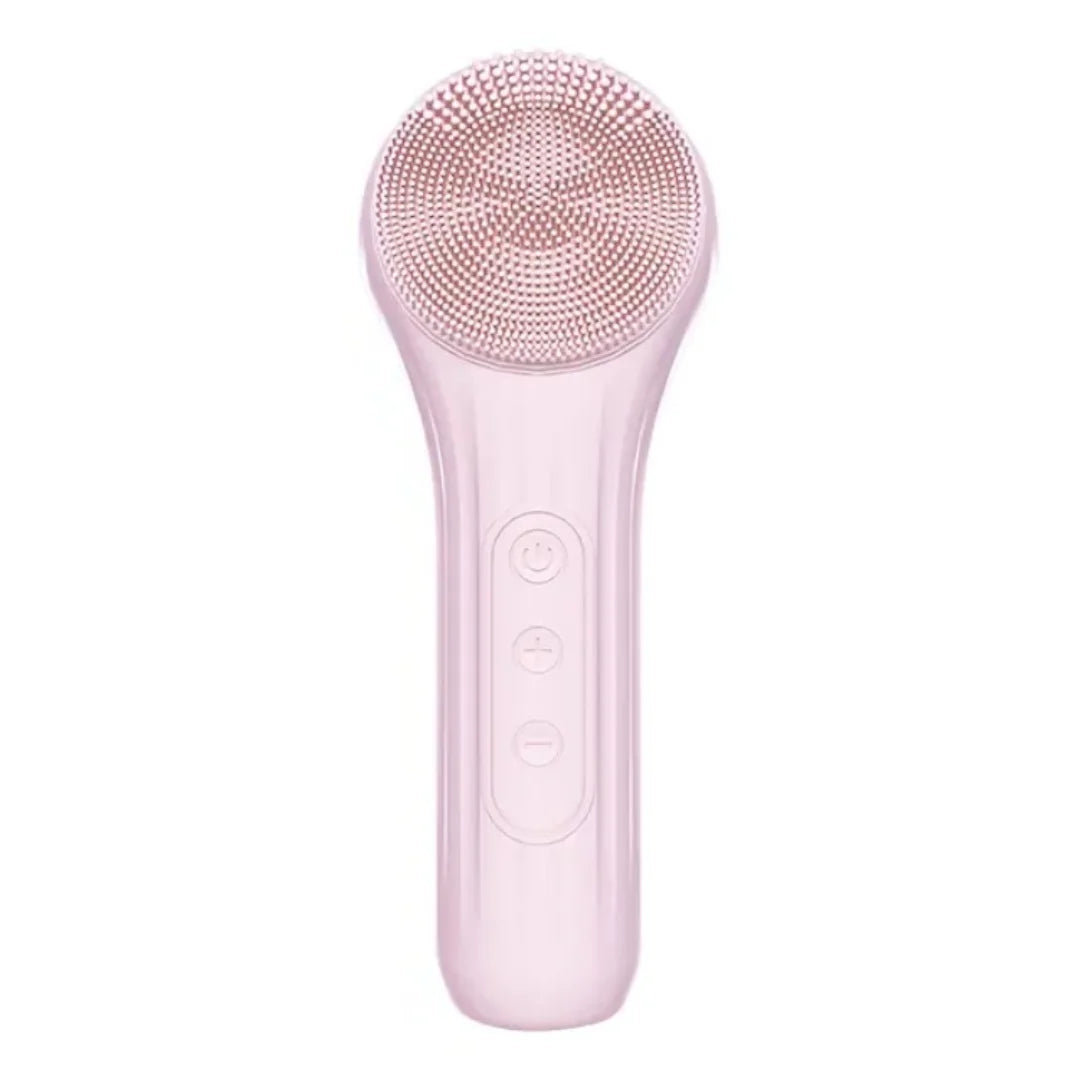 Electric Silicone Facial Cleansing Scrubber Face Skin Deep Cleaning Brush