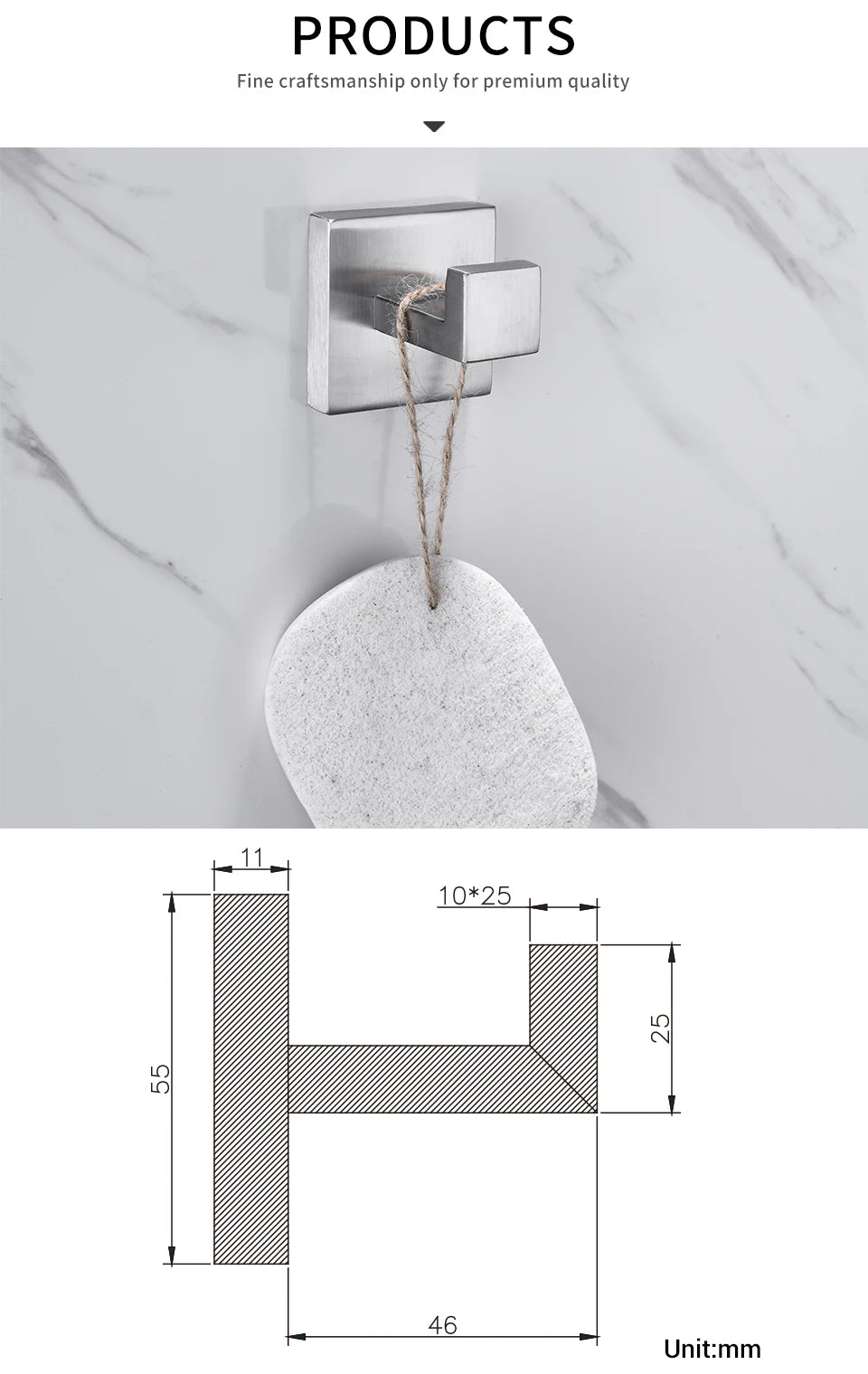 Bathroom Accessories Set Hardware Decor Toilet Roll Paper Holder Hanger Hook Towel Bar Brushed Gold Wall Stainless Steel Shelf