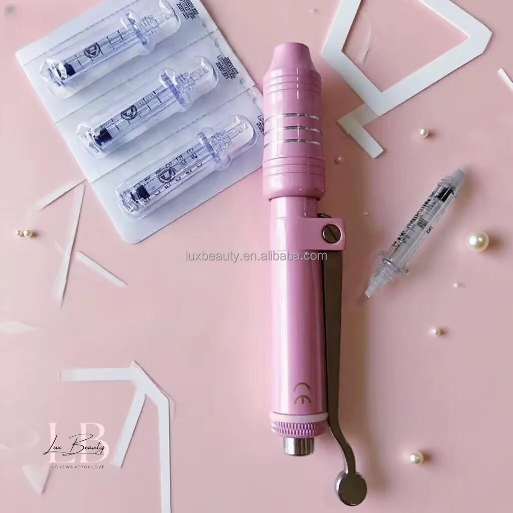 Dermal Filler  Baby Pink Stainless Steel Lip Filling Pen for Medspa Use