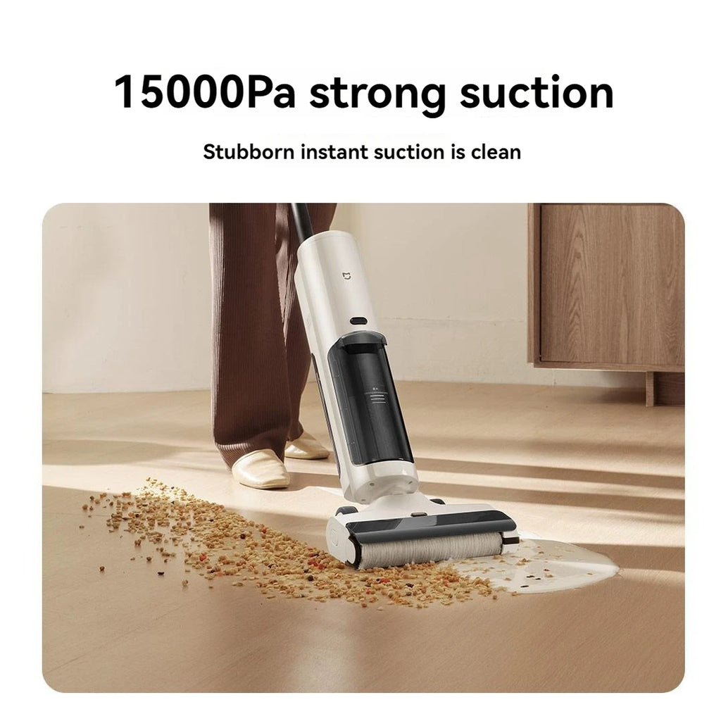 Xiao-mi Mijia Wireless Mop 4C 15000Pa Suction Wet Dry Vacuum Cleaner for Household Floor Washer D304