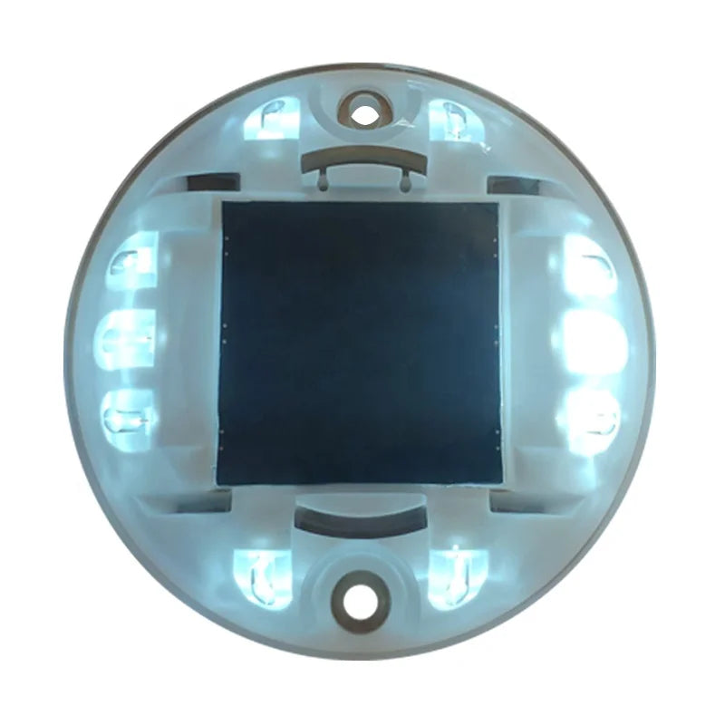 IP65 Solar Deck Lights Driveway Dock LED Light Outdoor Waterproof Road Stud for Step Sidewalk Stair Garden Pathway Yard
