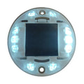 IP65 Solar Deck Lights Driveway Dock LED Light Outdoor Waterproof Road Stud for Step Sidewalk Stair Garden Pathway Yard