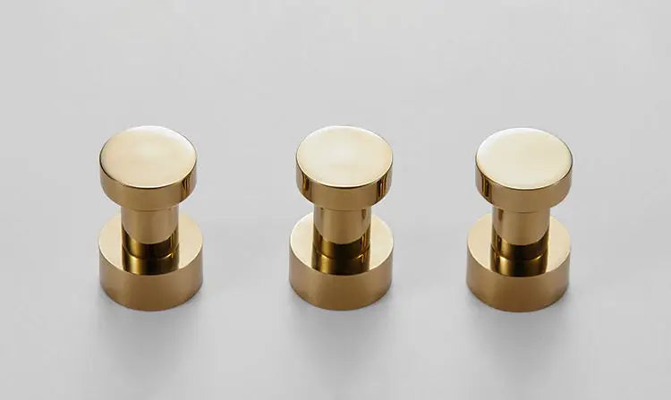 Brass Robe Hooks Clothes Hanger Household Small Decoration Rustproof Towel Hook Coat Hanger Key Rack Bathroom Accessories WB8123