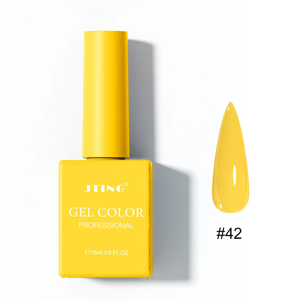 JTING Free Gift 66Colors Gel Nail Polish Collection Free Top Base Coat High Quality Pigment Salon Professional Gel Polish Set