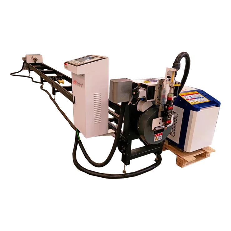 Multi-Function New Digital Fiber Laser Tube Cutting Machine CNC Auto Focus Water for Glass/Stone/Acrylic Crystal Bevel Straight