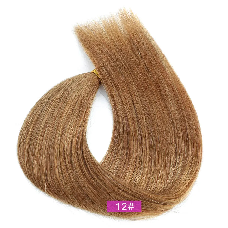 Factory Supply U Tip Hair Extensions 100% Natural Virgin Raw Hairs Customized Color U Tip Human Hair Extensions