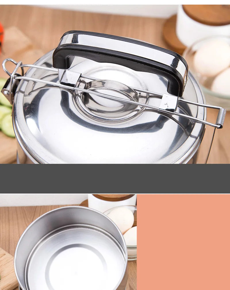 Multi-layer Stainless Steel Lunch Box Large Capacity Adult Camping Bento Box Kids Worker Portable Meal Food Containers BPA free