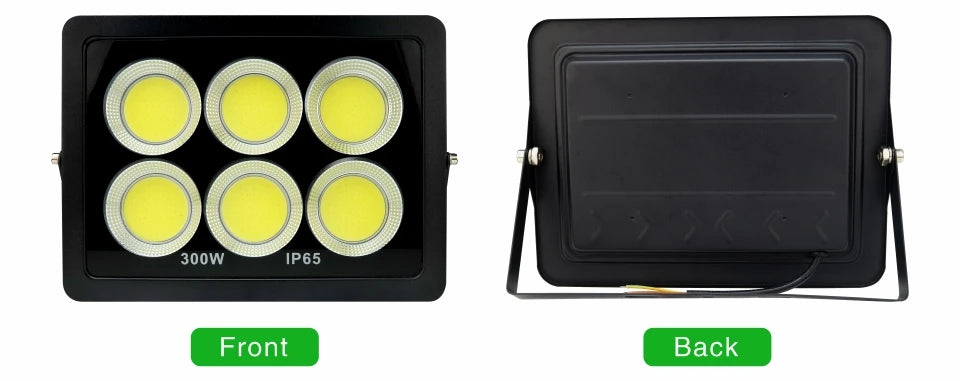 LED COB Floodlight 300W 200W 100W 50W Flood Light Outdoor Lighting 220V Spotlight IP65 Modern Waterproof Outdoor Led Garden Lamp
