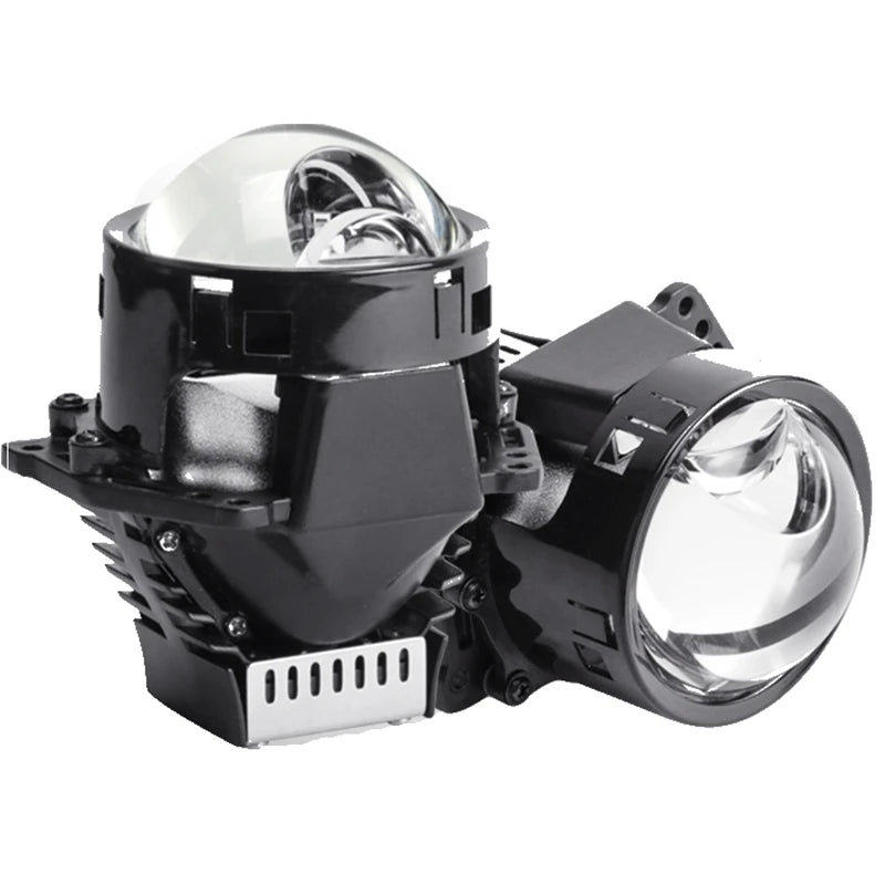 High quality far and near LED bifocal lens laser car headlight upgrade Hai 5 dual lamp cup smart quick start