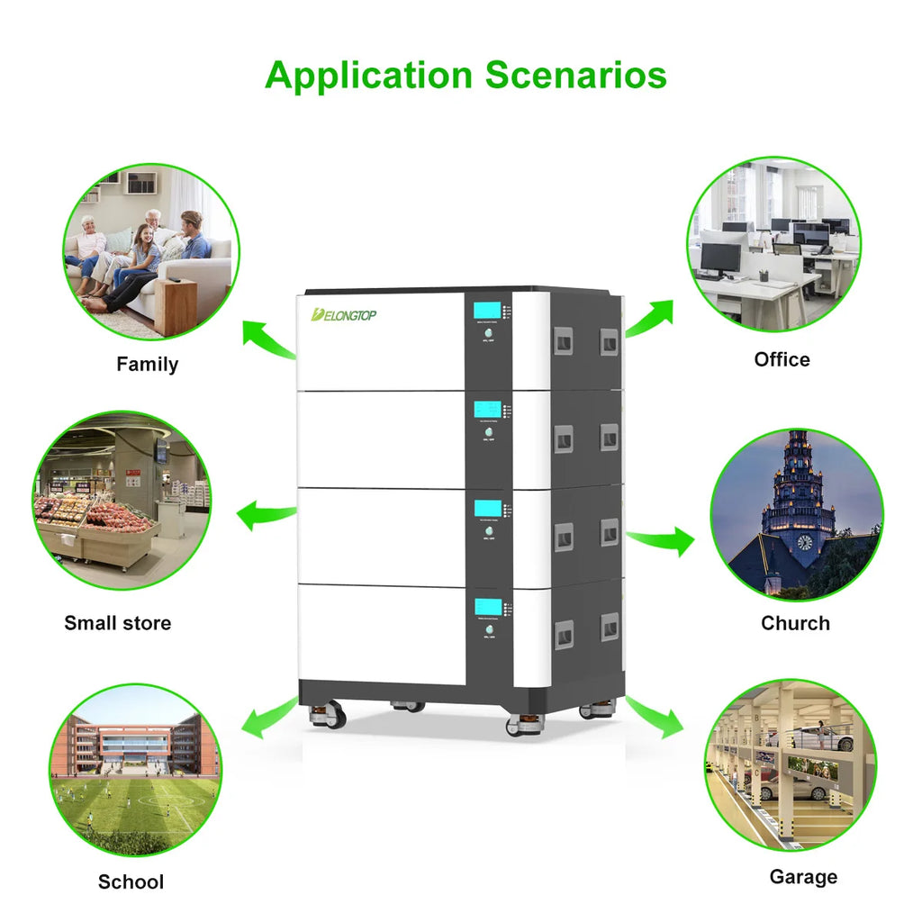 51.2V 300AH 15KWH Lithium Battery EU Stock,stacked to Get 30kwh 45kwh 60kwh,DDP Shipping From Poland,delivery Time Within 48hrs