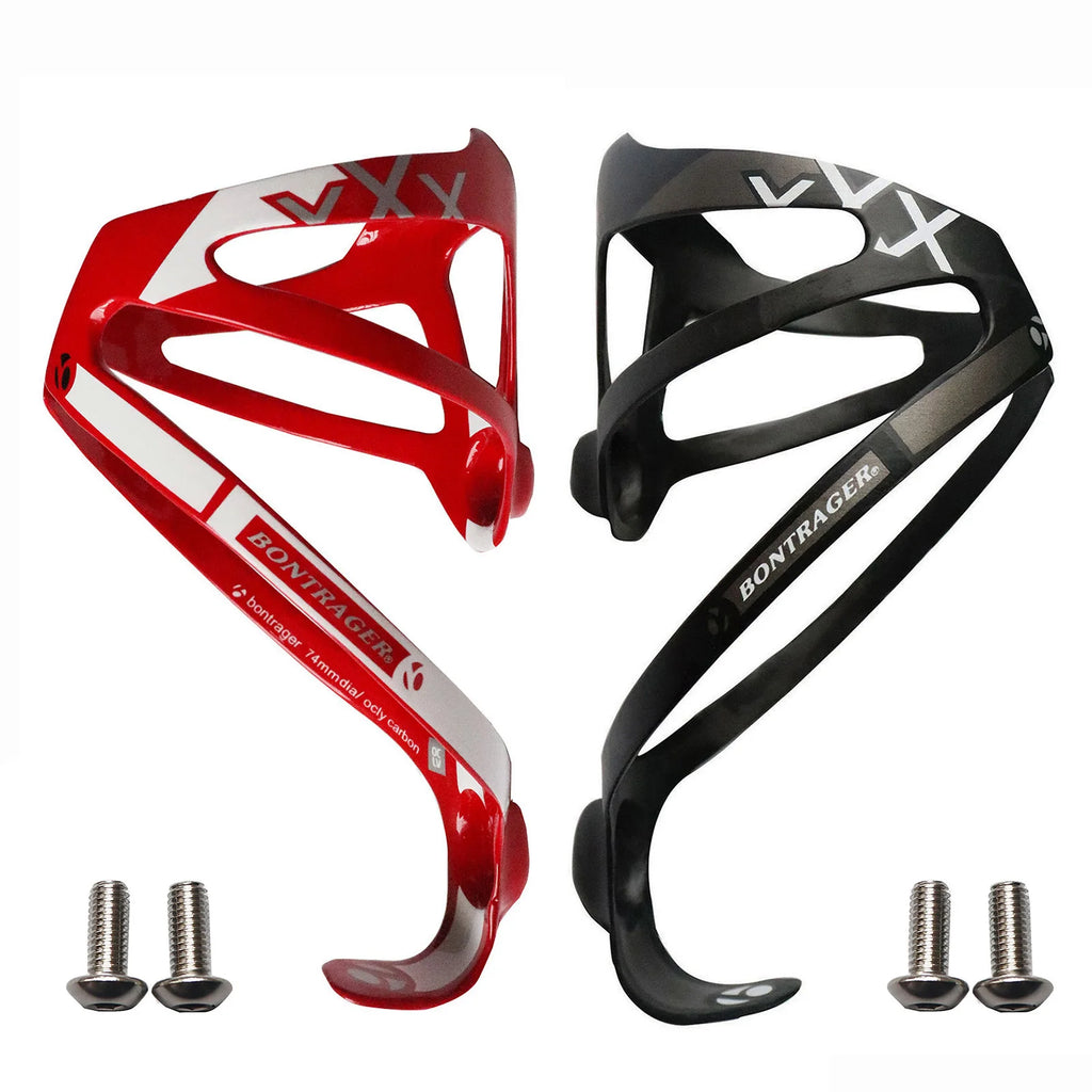 2Pcs Full Carbon Fiber Bicycle Water Bottle Cage MTB Road Bike Bottle Holder Ultra Light Cycle Equipment Matte/Glossy 4 Colors 1
