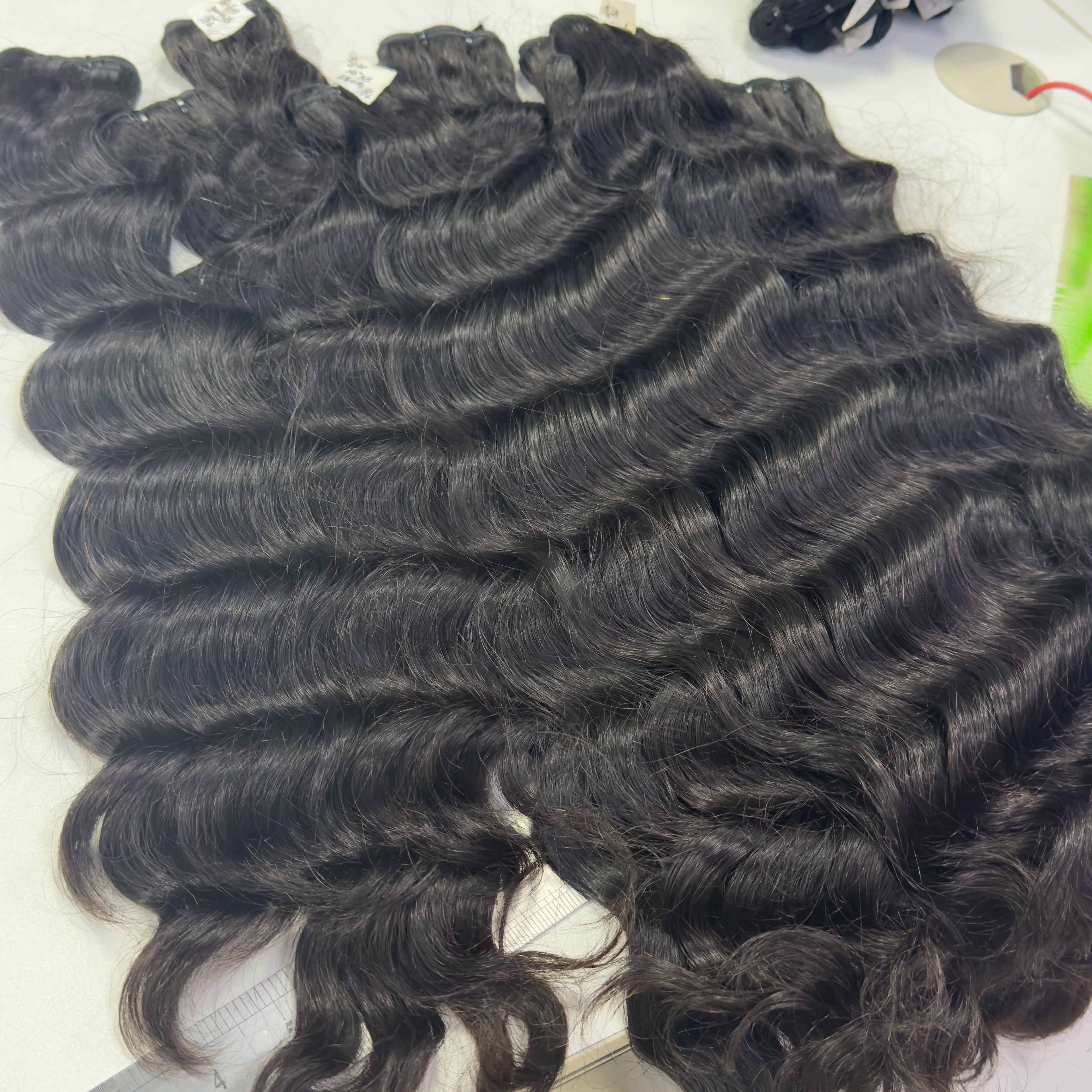 10-24 Inch  Wholesale Body Wave Hair Bundles Raw Vietnamese Hair Double Drawn Raw Bundles Human Hair Vendor